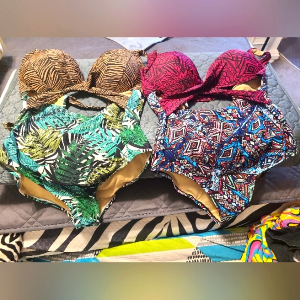 2 swim suits size 16